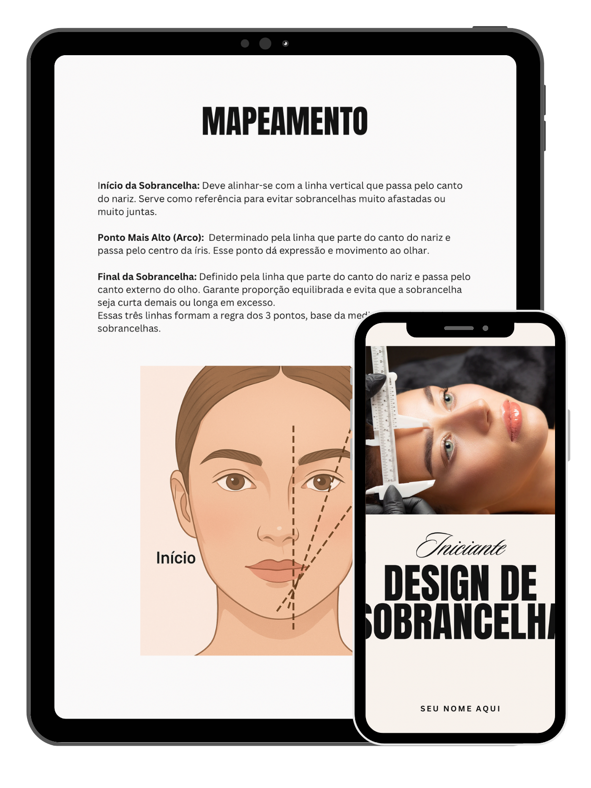 Apostila Editável Lash Lifting e Brow Lamination