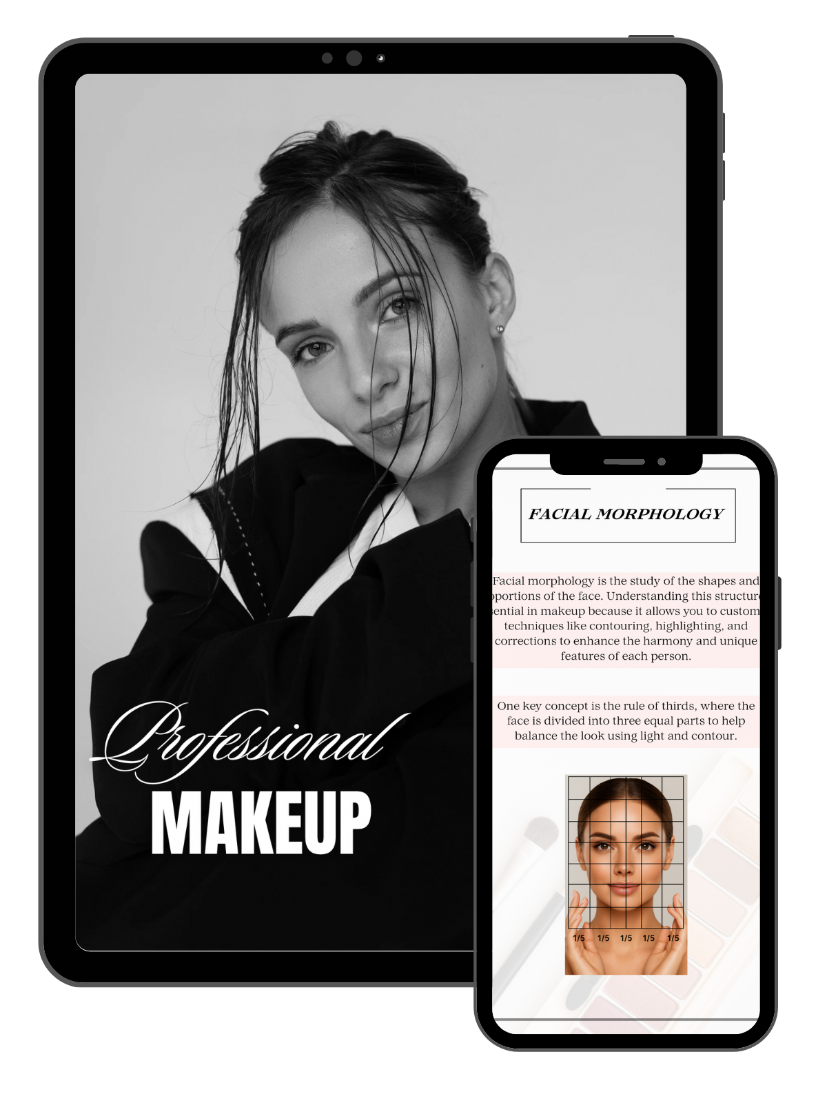 Professional manual mockup