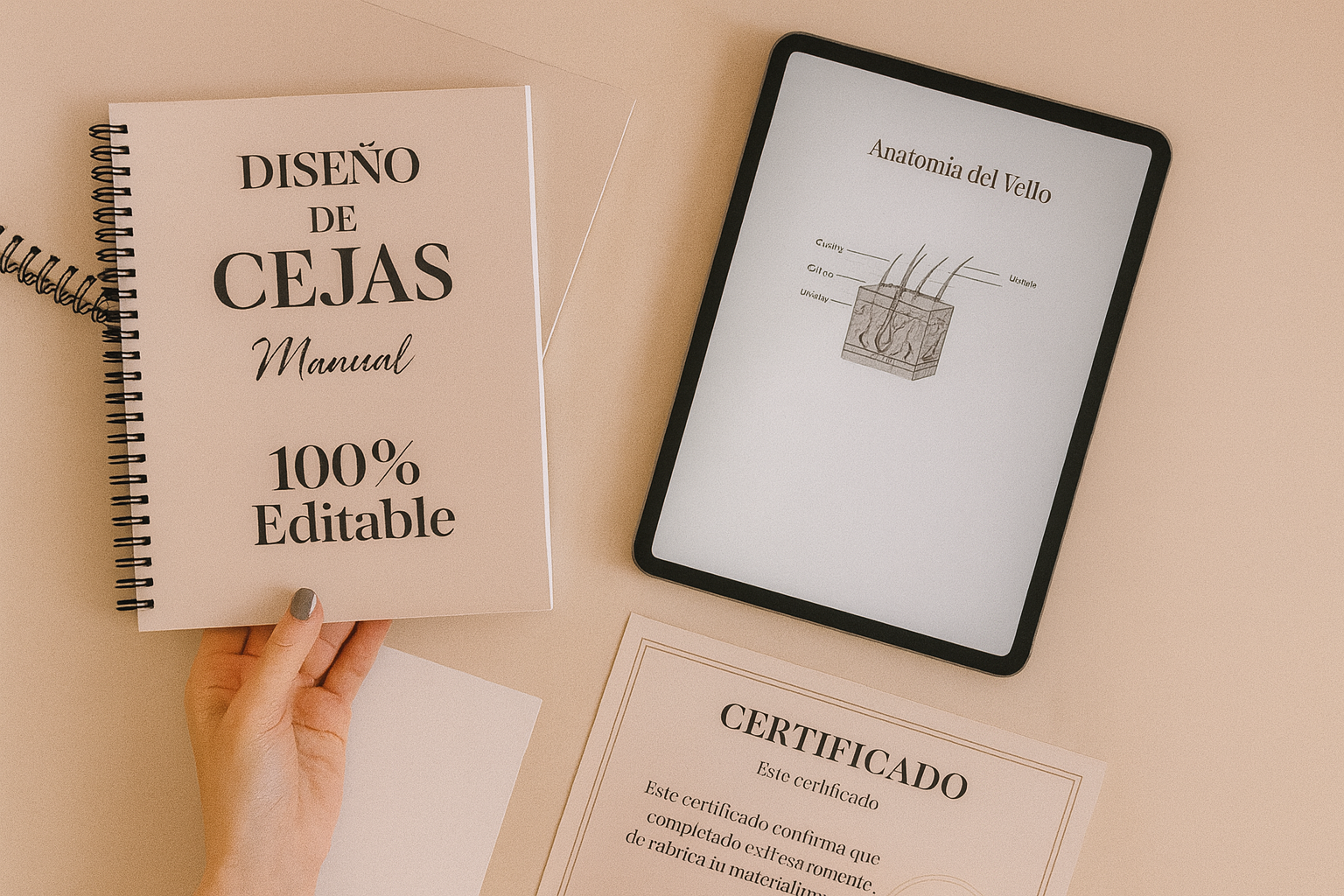 Materiais organizados