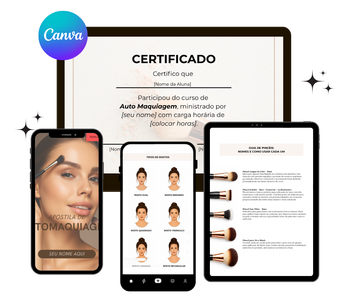Kit Maquiadora Profissional